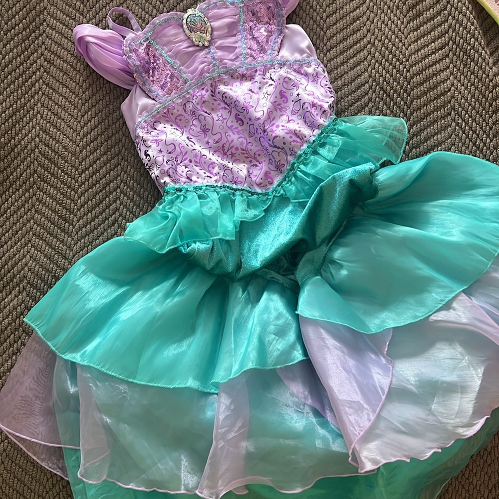 Ariel Disney Dance Costume Purple and Green